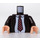LEGO Dark Brown Kevin Malone Minifig Torso (973 / 76382)