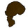 LEGO Dark Brown Long French Braided Ponytail (88286)