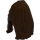 LEGO Dark Brown Long Hair with Braided Front (11261)