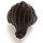 LEGO Marron foncé Mi-longueur Cheveux avec Queue de cheval et Longue Bangs (18227 / 87990)