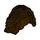 LEGO Dark Brown Mid-Length Wavy Hair (23187)