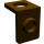 LEGO Dark Brown Minfigure Neck Bracket Thinner Back Wall (42446)