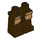 LEGO Dunkelbraun Minifig Hüften und Beine mit Dark Tan Tweed Jacket Tails Dekoration (3815 / 24704)