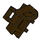 LEGO Dark Brown Minifig Scabbard for Two Swords (88290)