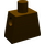 LEGO Dunkelbraun Minifig Torso (3814 / 88476)