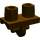 LEGO Donkerbruin Minifigure Heup (3815)