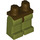 LEGO Marron Foncé Minifigurine Les hanches avec Olive Vert Jambes (3815 / 73200)