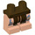LEGO Marron foncé Minifigure Medium Jambes avec Brown Robes (37364 / 102439)