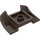 LEGO Dark Brown Mudguard Plate 2 x 4 with Overhanging Headlights (44674)