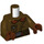 LEGO Dunkelbraun Mythrol Minifig Torso (973 / 76382)