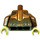 LEGO Dark Brown Neimoidian Warrior Minifig Torso (973 / 76382)