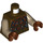 LEGO Dark Brown Orc Torso (973 / 76382)