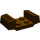 LEGO Dunkelbraun Platte 2 x 2 mit Raised Grilles (41862)