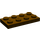 LEGO Dark Brown Plate 2 x 4 (3020)