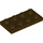 LEGO Dark Brown Plate 2 x 4 (3020)