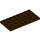 LEGO Dunkelbraun Platte 4 x 8 (3035)