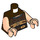 LEGO Dark Brown Prince Dastan Torso Assembly (76382 / 88585)