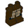 LEGO Dark Brown Quinlan Vos Minifigure Hips and Legs (3815 / 26979)