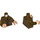 LEGO Dark Brown Radagast Minifig Torso (973 / 76382)