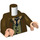 LEGO Donkerbruin Remus Lupin met Bruin Pak Minifiguur Torso (973 / 76382)