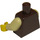 LEGO Dark Brown Sheriff Minifig Torso (973 / 88585)