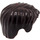 LEGO Dunkelbraun Kurz Tousled Haar mit Seitenscheitel (62810 / 88425)