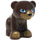 LEGO Dark Brown Bear (Sitting) with Blue Eyes (15823 / 25445)