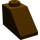 LEGO Dark Brown Slope 1 x 2 (45°) (3040 / 6270)