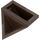 LEGO Dunkelbraun Steigung 1 x 2 (45°) Doppelt / Invertiert mit offenem Boden (3049)
