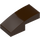 LEGO Dark Brown Slope 1 x 2 Curved (3593 / 11477)