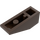 LEGO Mørk brun Skråning 1 x 3 (25°) (4286)