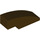 LEGO Dark Brown Slope 1 x 3 Curved (50950)