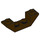 LEGO Dark Brown Slope 1 x 4 (45°) Double Inverted with Open Center (32802)