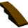 LEGO Dark Brown Slope 1 x 4 Curved (11153 / 61678)