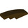 LEGO Dark Brown Slope 1 x 4 Curved (11153 / 61678)