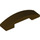 LEGO Dark Brown Slope 1 x 4 Curved Double (93273)