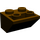 LEGO Dunkelbraun Steigung 2 x 2 (45°) Invertiert mit flachem Abstandshalter darunter (3660)
