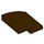 LEGO Dark Brown Slope 2 x 2 Curved (15068)