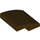 LEGO Dark Brown Slope 2 x 2 Curved (15068)