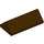 LEGO Dark Brown Slope 2 x 4 (45°) Double (3041)