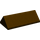 LEGO Donkerbruin Helling 2 x 4 (45°) Dubbele (3041)
