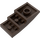 LEGO Dunkelbraun Steigung 2 x 4 Gebogen (93606)