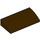 LEGO Dark Brown Slope 2 x 4 Curved with Bottom Tubes (88930)