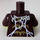 LEGO Dark Brown Sparacon Minifig Torso (973 / 76382)