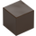 LEGO Dark Brown Square Minifigure Head (19729 / 25194)