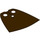 LEGO Dark Brown Standard Cape with Regular Starched Texture (20458 / 50231)