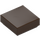 LEGO Dark Brown Tile 1 x 1 with Groove (3070 / 30039)