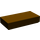 LEGO Dunkelbraun Fliese 1 x 2 mit Nut (3069 / 30070)