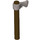 LEGO Marron Foncé Tomahawk Hache (13571)