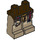 LEGO Donkerbruin Tonto met Zilver Mine Outfit Minifigure Heupen en benen (3815 / 14678)